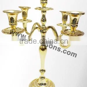 Aluminium Candelabra Wedding Candelabra 5 Arm Candelabra thumbnail-5