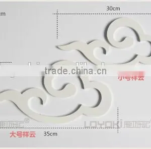 Home Decorating DIY MDF Wood Home Decor Cloud Shape Mural Wall Sticker for Home Decoration thumbnail-6