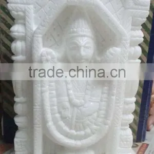 White Marble Tirupati Balaji Statue thumbnail-1