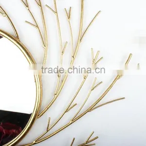 Interior Metal Frame Decorative Silver Mirrors thumbnail-4