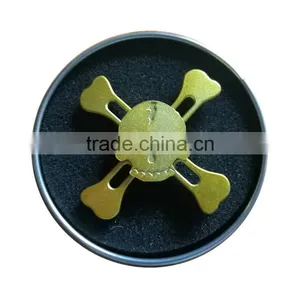 Skull Shape Relax and De-stress Fidget Spinner Toy thumbnail-1