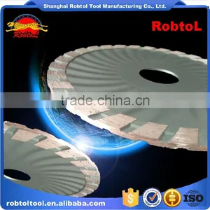 4" 105mm Turbo Rim Wave Diamond Saw Blade Angle Grinder Circular Cutting Disc Disk Wheel Universal Stone Brick Block Concrete thumbnail-4