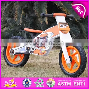2017 New Fashion Best Boys Wooden Balance Bike W16C157-S thumbnail-3