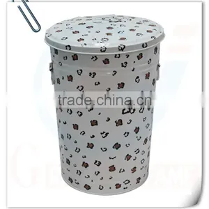 Outdoor Decoation Metal Antique Trash Can thumbnail-2