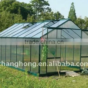 Large Aluminum Greenhouse With Spring Clips/competitive Price thumbnail-1