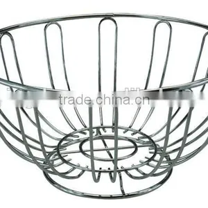 547-65 Metal Wire Fruit Basket Fruit Rack Holder thumbnail-1