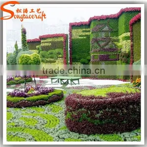 2015 Wholesale Customized Plastic Animals Graden Decoration Topiary Plant for Decor thumbnail-1