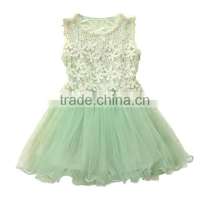 Summer Baby Girl Floral Dress Cotton and Polyester High Quality Kids Princess Dress Children's Brand Clothes thumbnail-1