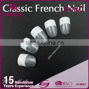 Newair Popular Full Cover 24pcs Artificial False Nail Art Tip Designs Press on Nails thumbnail-6