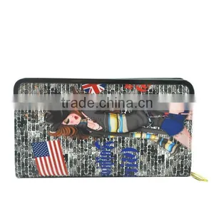 Custom Print Leather Wallet ,Money Wallet thumbnail-1