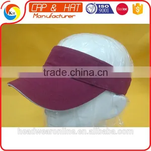 Personal Design Promotinal Customized 100% Cotton Sports Sun Visor Sport Cap thumbnail-5