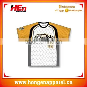 Hongen Apparel Sublimation Printing Custom Baseball Sport Jersey thumbnail-1