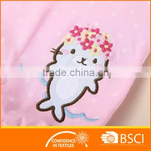 Nice Pink Embroidery Baby Body Romper thumbnail-3