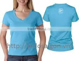 V NECK T SHIRT 100% COTTON thumbnail-4