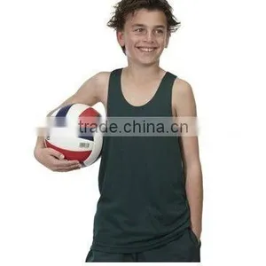 2012 Latest Fashion Cheap Kcrop Ids Football Sport Racing 100%polyester Singlet Tank Top thumbnail-1