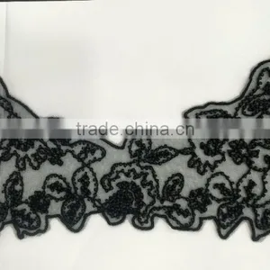 Latest Machine Crochet Bead Neck Lace for Gatment thumbnail-1