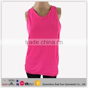 China Cheap Sportswear Fitness Hot Girls Sexy Tank Tops/Singlets thumbnail-1