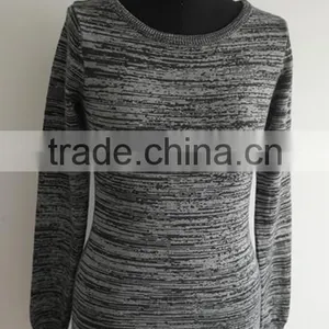 Fashion Ladies Space Dye Pullover Sweater/jumper thumbnail-1