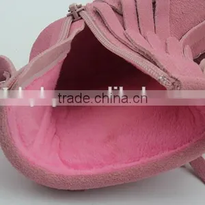 Top - Grade Fancy Girl Suede Winter Boots Faashion for Kids Shoes thumbnail-2