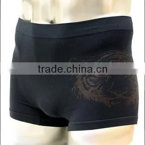 Wholesale Men's Tiger Seamlss Boxer Short Underwear thumbnail-1