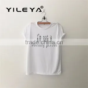 Fashionable Top Quality Print Polyester T-shirt thumbnail-2