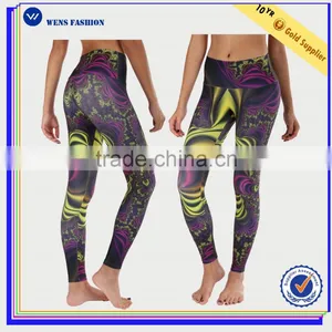 Cheap Sportswear Fitness Pants Fashion Tights for Women thumbnail-2
