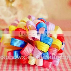 Colorful Flower Hair Bow for Girls, Hair Bows With Clips thumbnail-1