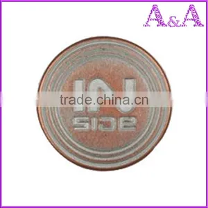 20mm Flat Design Brass Jeans Buttons in High Quality for Pakistan Market thumbnail-1