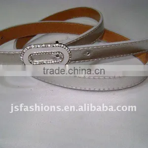 2011 Fashion Leather Belt With Rhinestone Buckle thumbnail-1