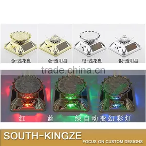 Silver/Gold Asia Buddihism Lightable Cubid Square Base Mobile Phone Display Stand thumbnail-3