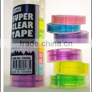 PB203 8PC SUPER CLEAR ADHESIVE TAPE thumbnail-1