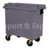 660 Liter Stocked Outdoor Plastic Commercial Dust Bin With DIN Lifting Device thumbnail-1