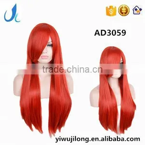 High Quality Red Long Straight Wig Cosplay Wig,long Silver Cosplay Wigs thumbnail-1