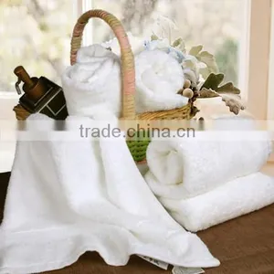 100% Cotton White Hotel Bath Towel thumbnail-1