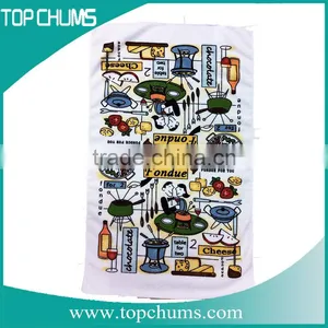 Luxury Flower Anti Static Clean Printed Kitchen Towel thumbnail-1