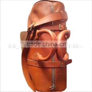 Genuine Cow Top Grain Full Grain Leather Travel/duffel Bag 2017 thumbnail-2