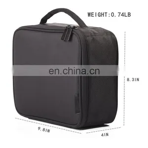 Portable Travel Makeup Bag Makeup Case Mini Makeup Train Case thumbnail-5
