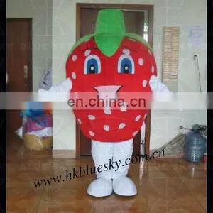 Character Plush Strawberry Mascot Costume thumbnail-1