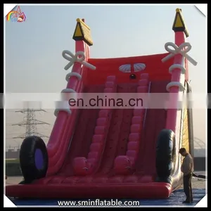 Funny Inflatable Slide, Inflatable Slide With Wheel&bowknot for Kids thumbnail-1
