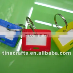 Rubber Plastic Name Key Tag thumbnail-1
