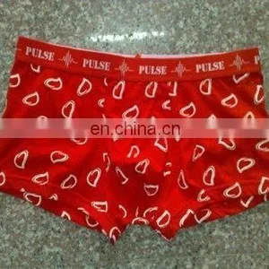 Hot Selling Red Men's Underwear thumbnail-1