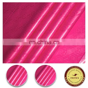 100% Organic Cotton Fabric For African Women Clothing Bazin Shadda Brocade Nigeria Style thumbnail-1