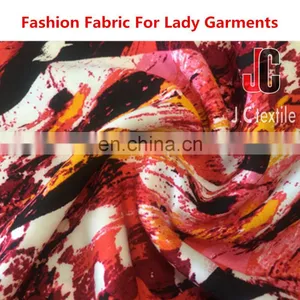 AP1975 JC 100% Rayon Shally Woven Fabric Wholesale the Price of Cotton Rayon Fabric per Meter thumbnail-1