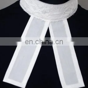 UK Style White Barrister Collarette thumbnail-1