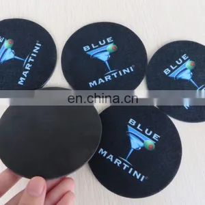 Custom Cheap Absorbent Non Woven Coaster for Car thumbnail-3