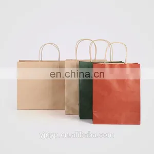 Wholesale Colorful Customized Printed Kraft Paper Bags With Handles thumbnail-5