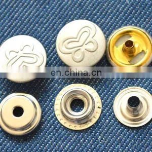 Logo Embossed Metal Snap Button thumbnail-3