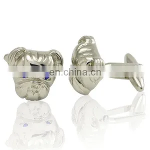Custom Logo Stainless Steel Watch Movement Cufflinks thumbnail-1