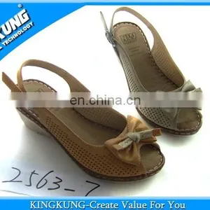 Shoes Upper and Lining Leather for Women Shoe thumbnail-3