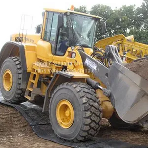 UPE Anti-slip Heavy Equipment Mud Mats / Ground Protection Mat / Temporary Road Mat thumbnail-3